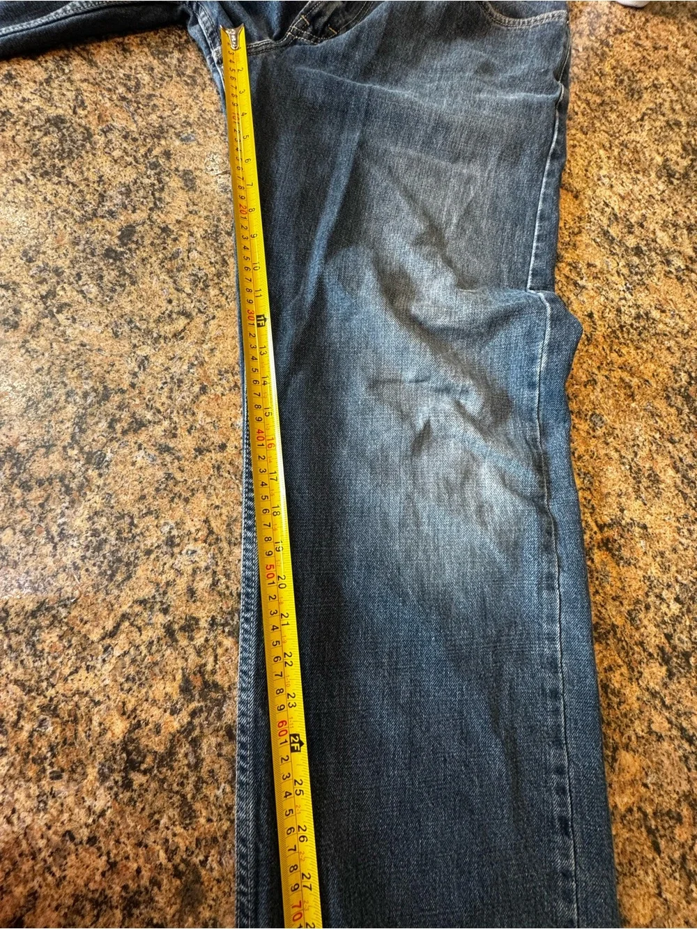 Levi's 569 Jeans Mens 36x36 Blue Loose Straight Skate Y2K Whiskered Fade 2004